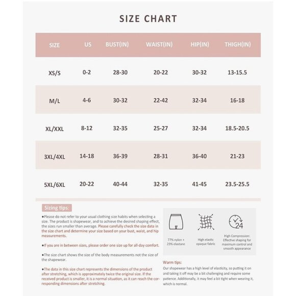 FeelinGirl Shapewear Bodysuit for Women Tummy Control Body Shaper Seamless Shape - Picture 5 of 5